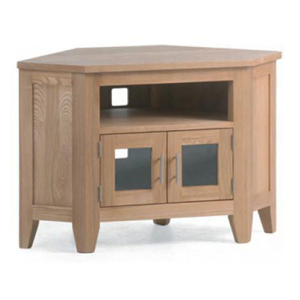 Pacific Open Corner TV Unit Glass Doors