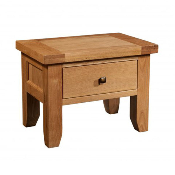 Devonshire Oak 1 Drawer Side Table